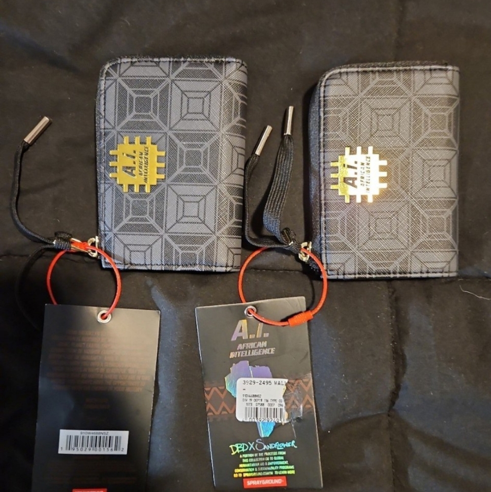 Sprayground African AI wallet